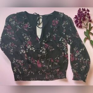 Abercrombie and fitch Floral Blouse Sz S